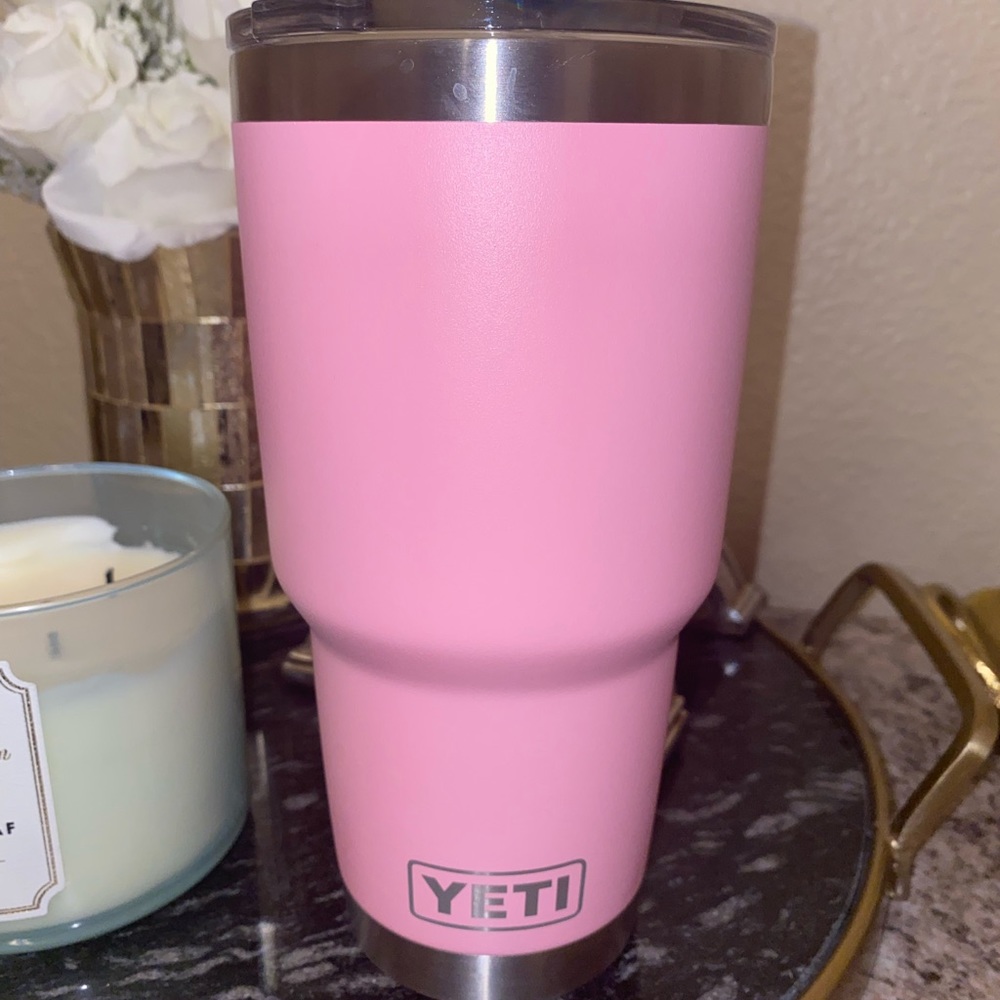 Limited Edition Pink 30oz Yeti Tumbler